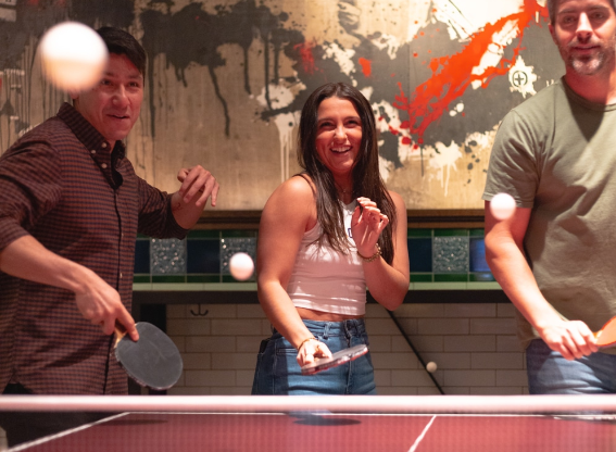 Ping pong fun at AceBounce