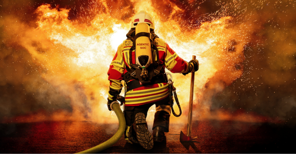 Fighting Fire with Fire: The Case for an Agentic SOC